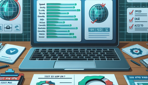 VPNの効果を徹底検証！最適なVPNを見つけるためのテスト方法